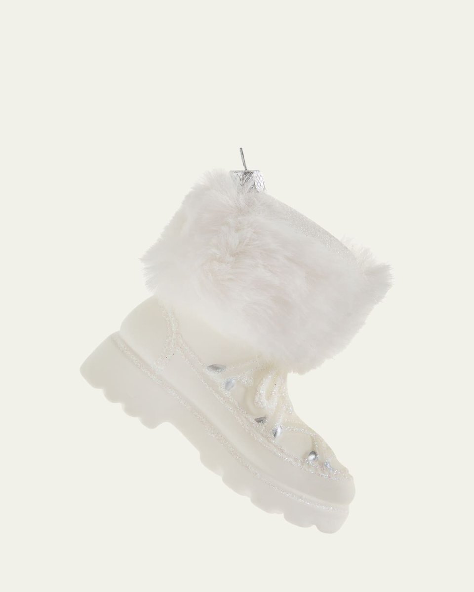 Apres Ski Boot Christmas Ornament